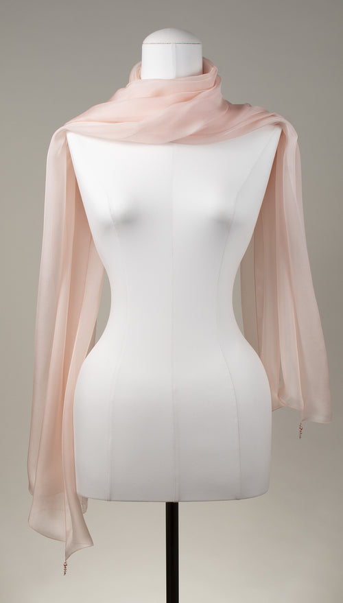 Brautstola | Seidenstola "Powder"