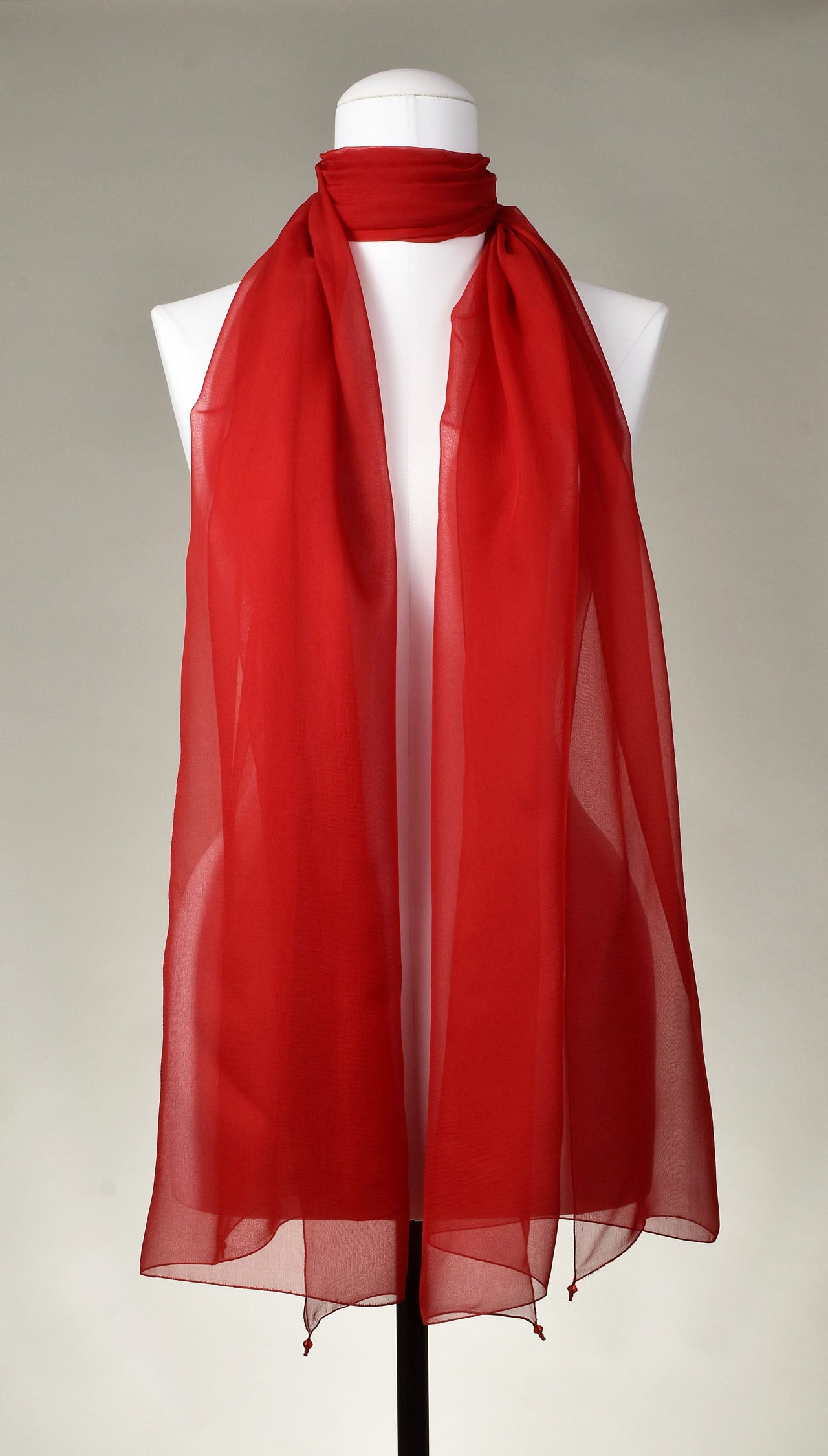 Seidenschal | Damenschal "Red Lady"