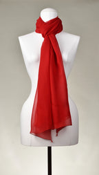 Seidenschal | Damenschal "Red Lady"