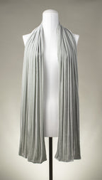 Samtschal | Damenschal "Ice Grey Velvet"