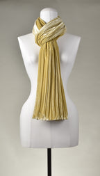 Samtschal | Damenschal "Ginger Velvet Straight Crash with Tassels"