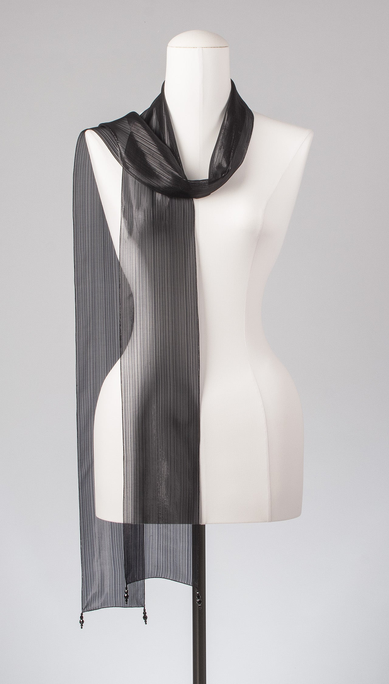 Seidenschal | Damenschal "Black Metal Mini"