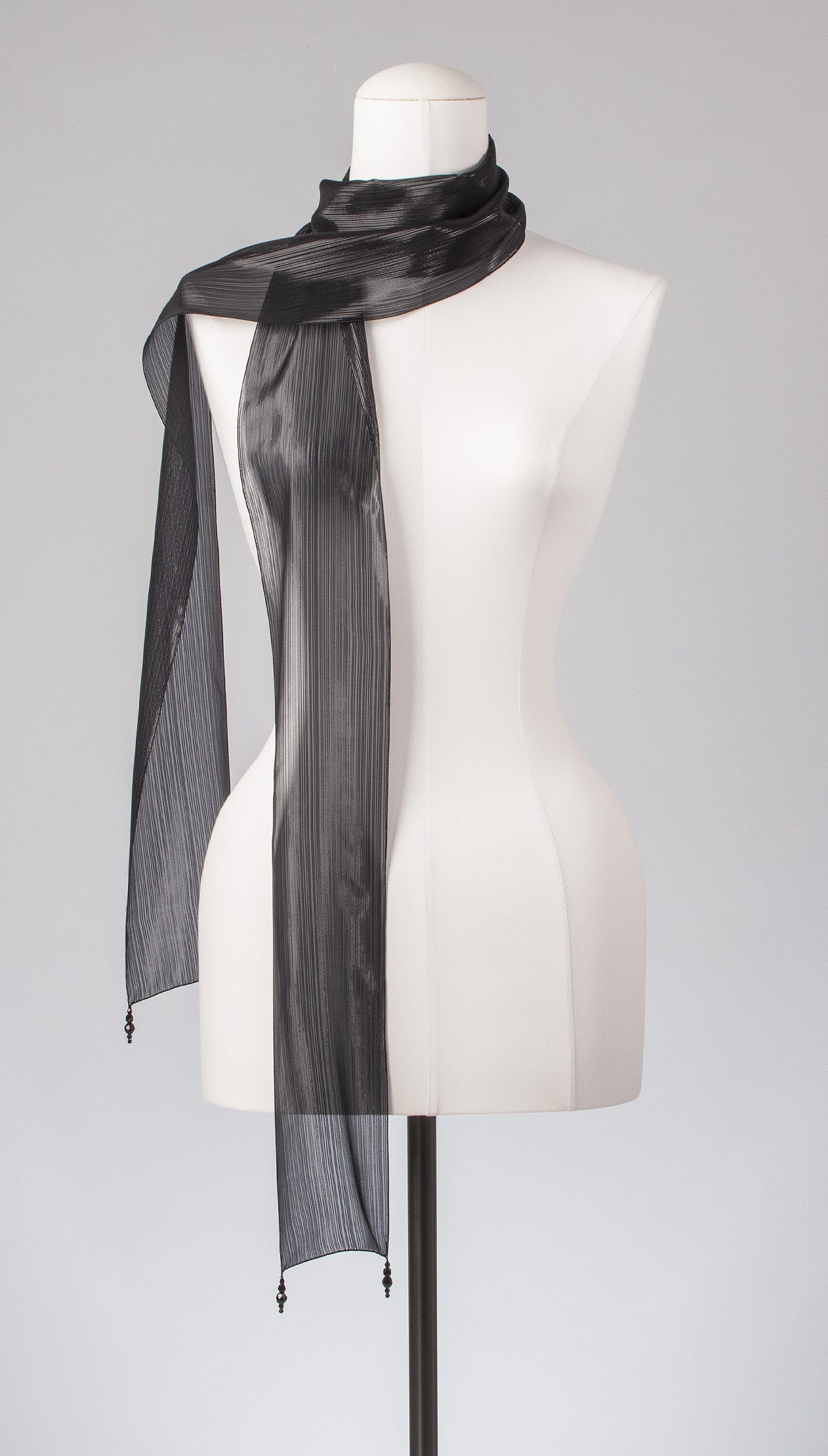 Seidenschal | Damenschal "Black Metal Mini"