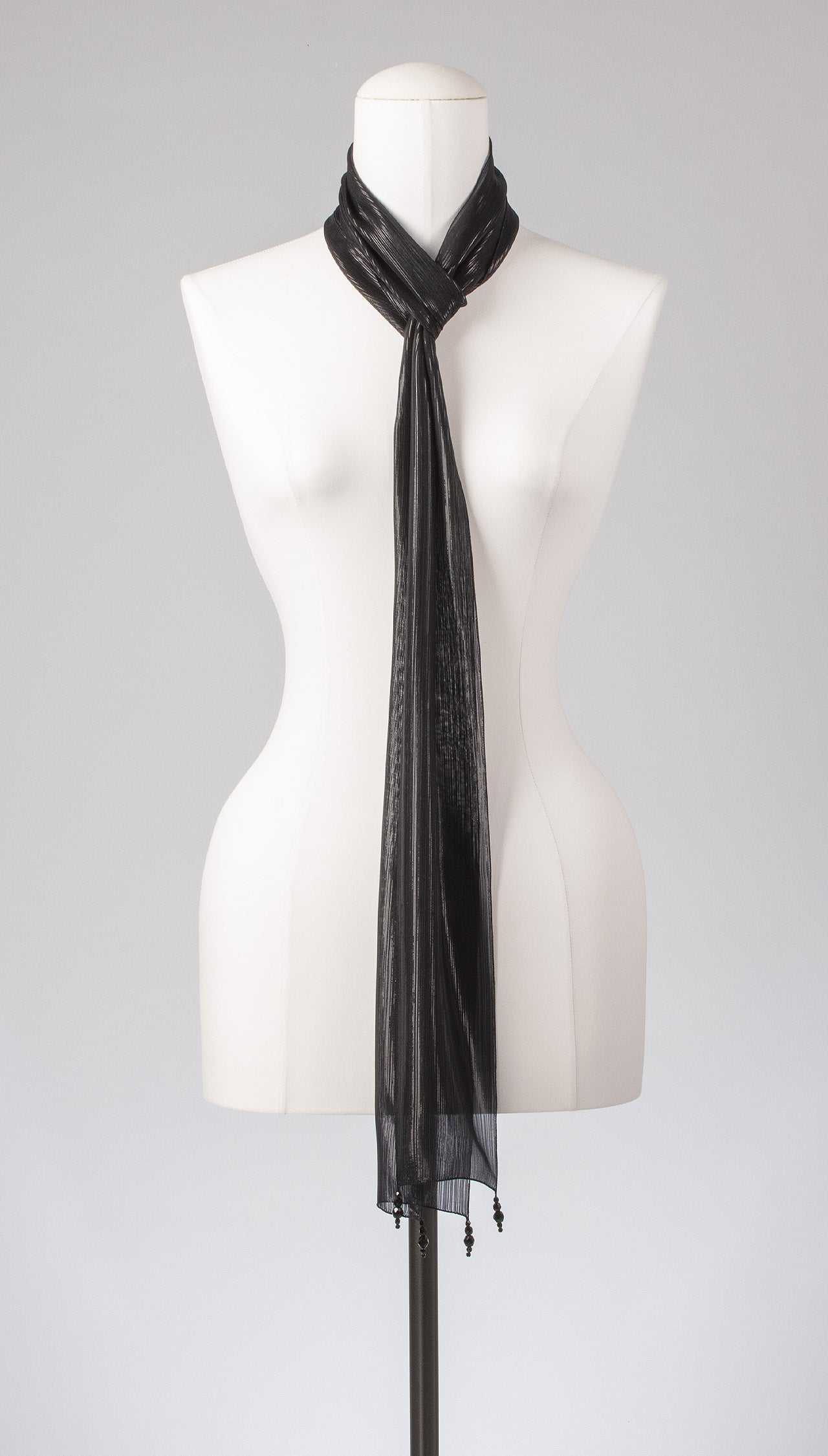 Seidenschal | Damenschal "Black Metal Mini"