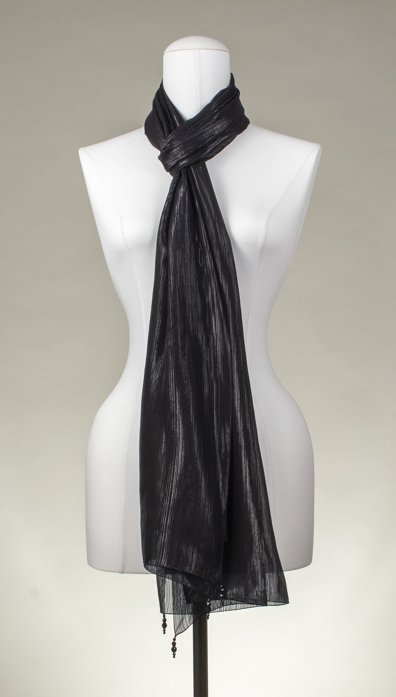 Seidenschal | Damenschal "Black Metal Maxi"