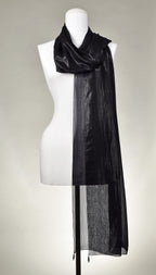 Seidenschal | Damenschal "Black Metal Maxi"