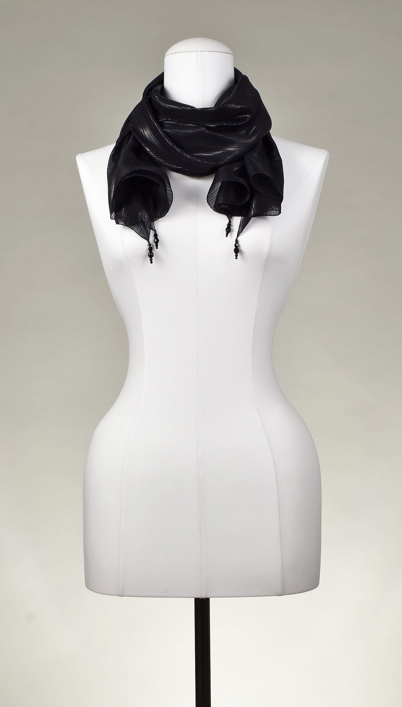 Seidenschal | Damenschal "Black Metal Maxi"