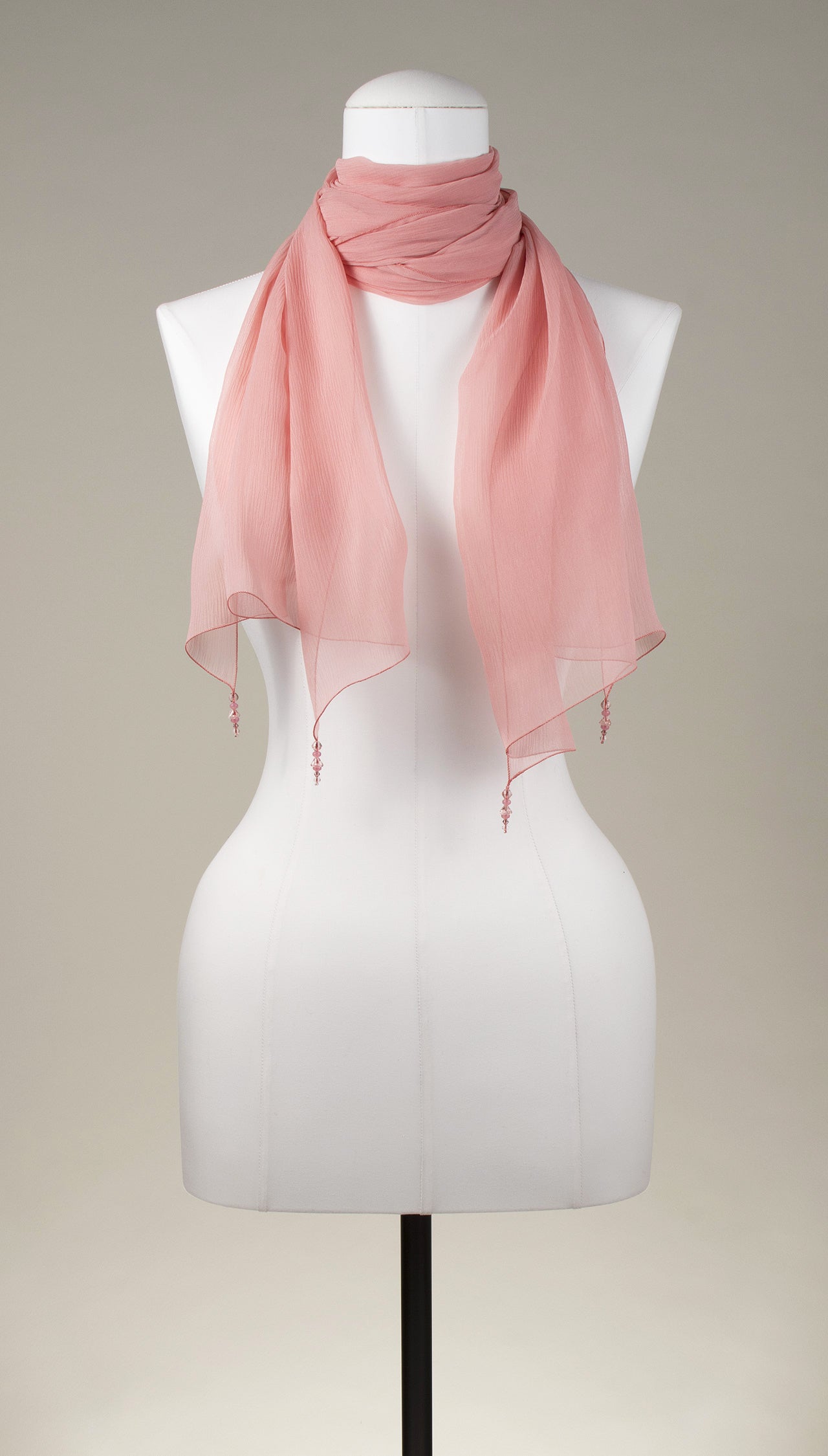 Seidenstola | Seidenschal "Salmon"