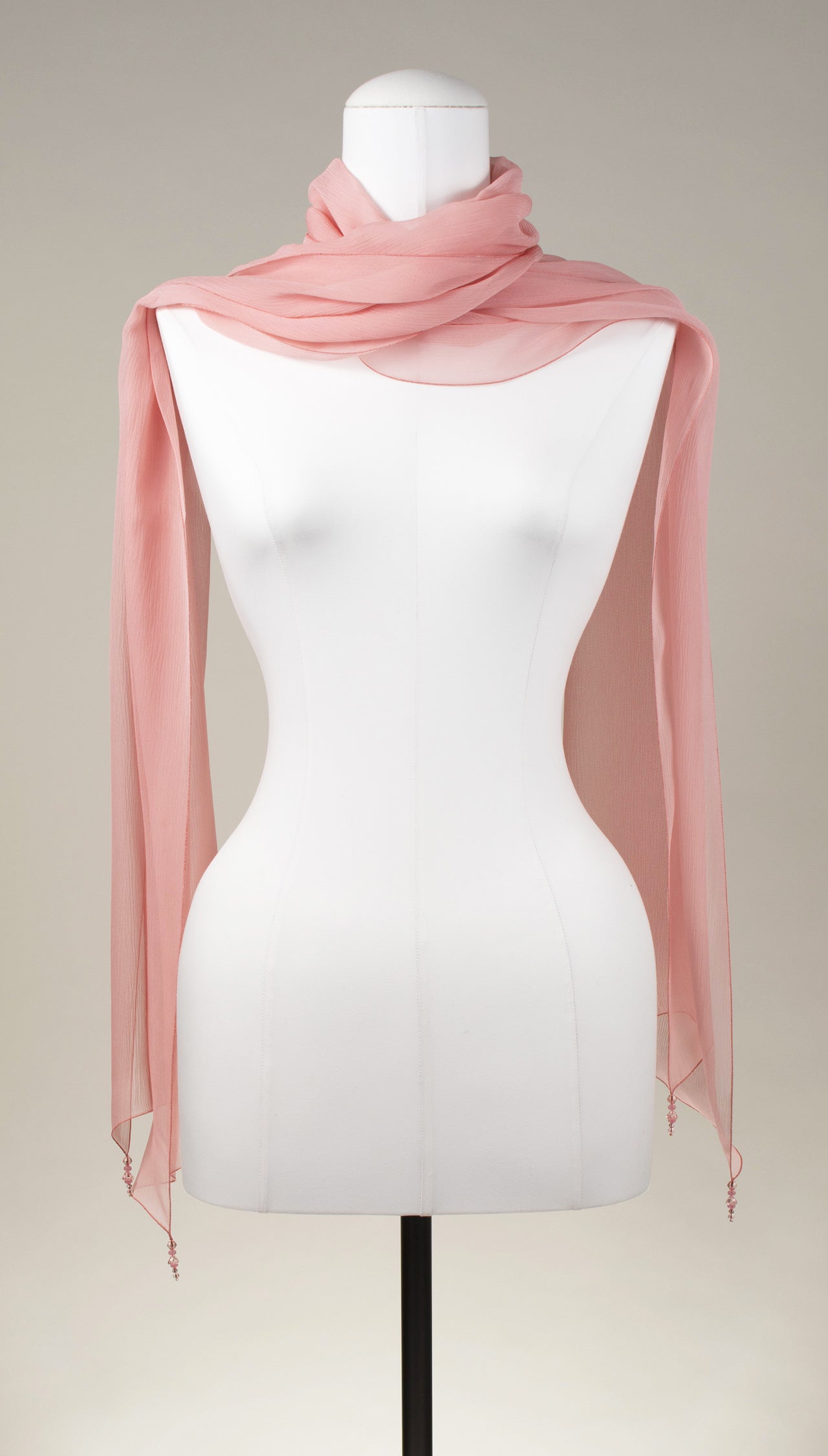 Seidenstola | Seidenschal "Salmon"