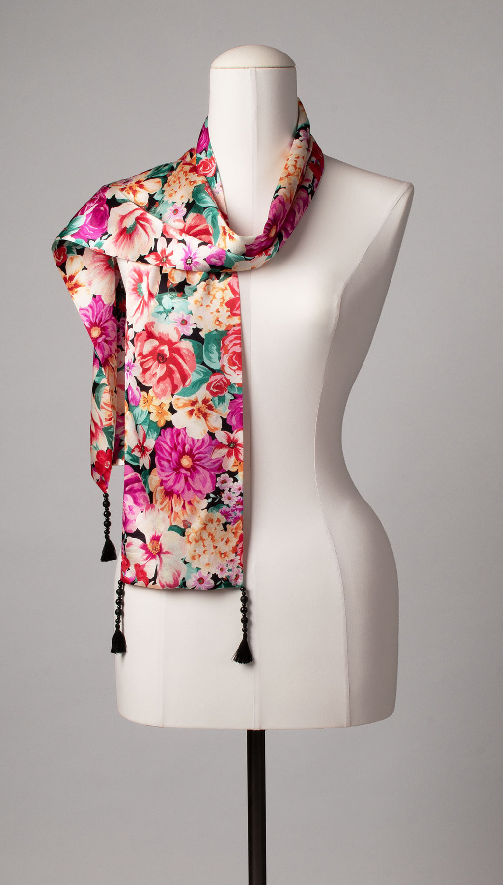 Seidenschal | Damenschal "Shanghai Roses"