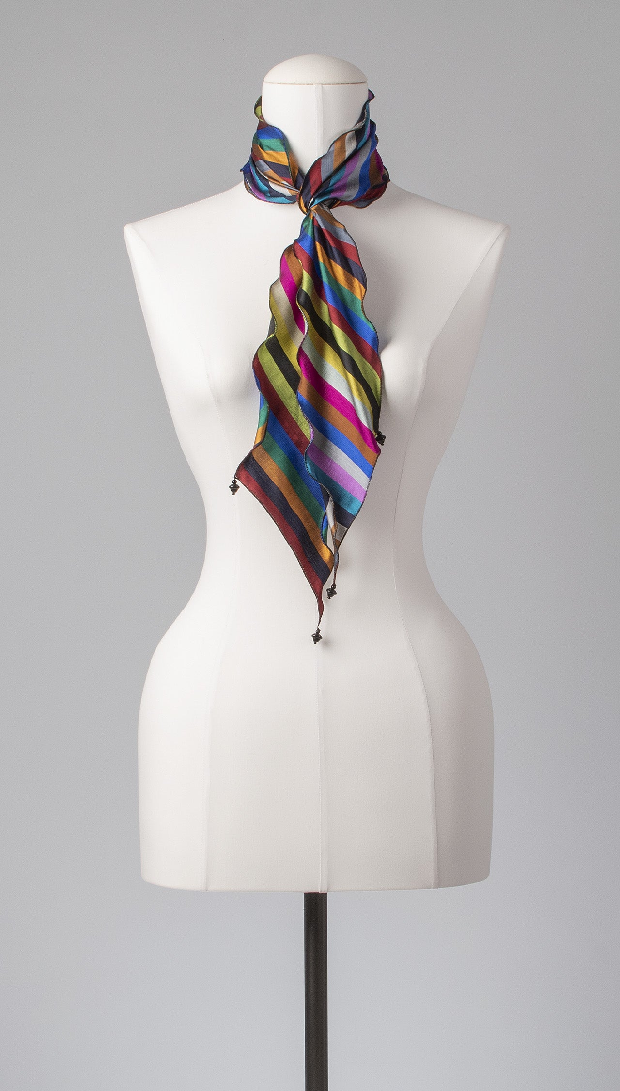 Seidenschal | Damenschal "Stripes 'n Waves Slim"