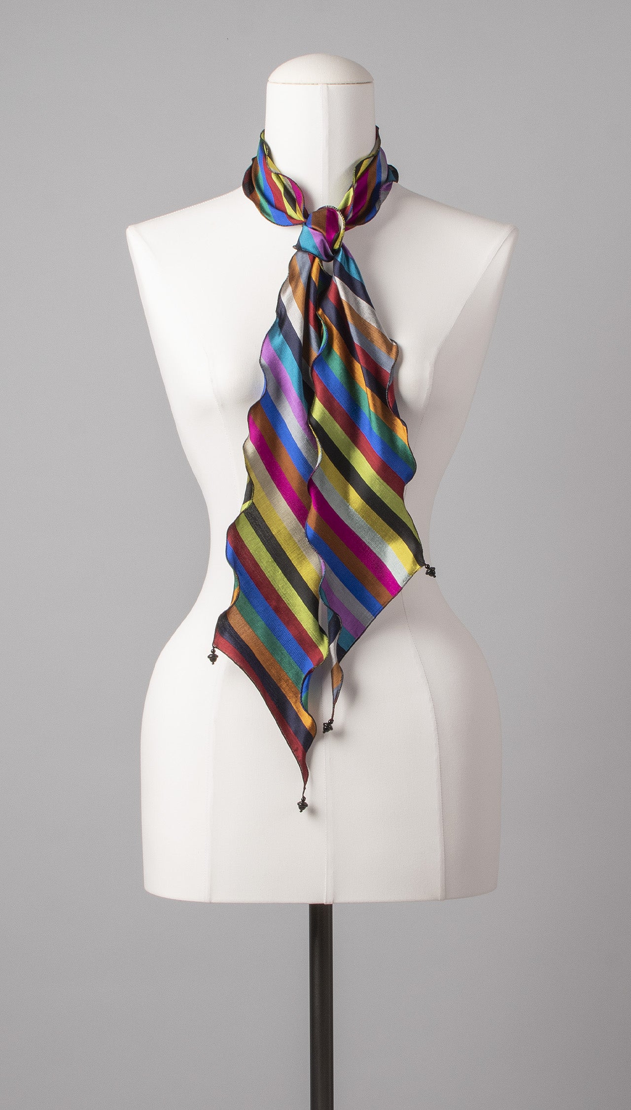 Seidenschal | Damenschal "Stripes 'n Waves Slim"