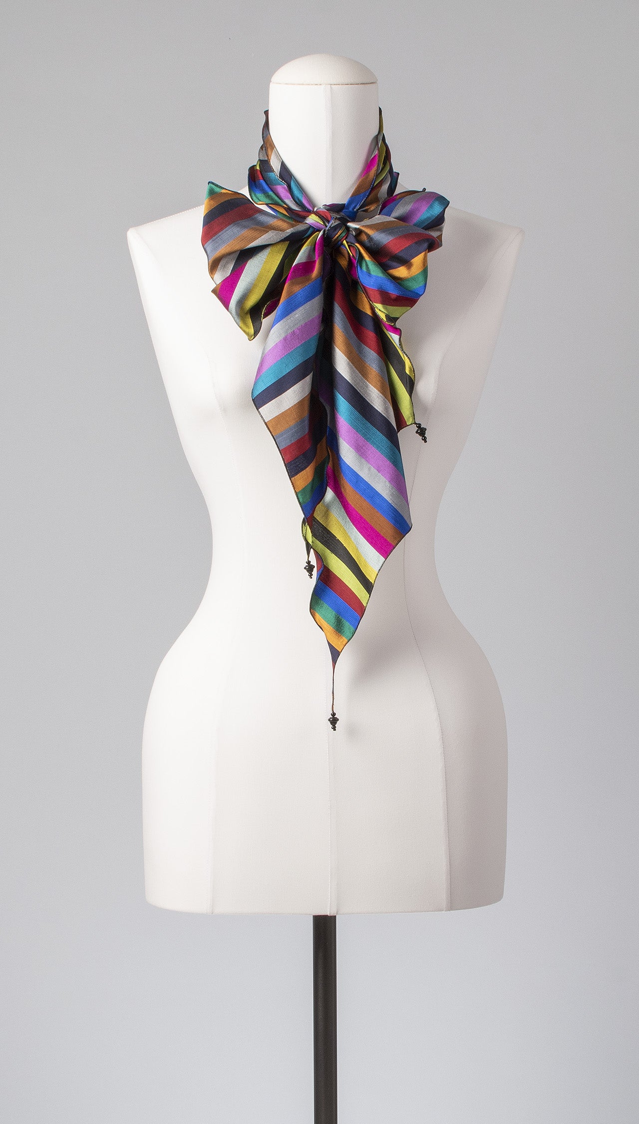 Seidenschal | Damenschal "Stripes 'n Waves"