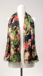 Seidentuch | Seidenschal "English Roses"