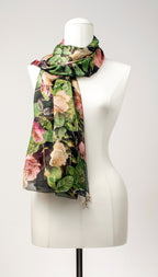 Seidentuch | Seidenschal "English Roses"