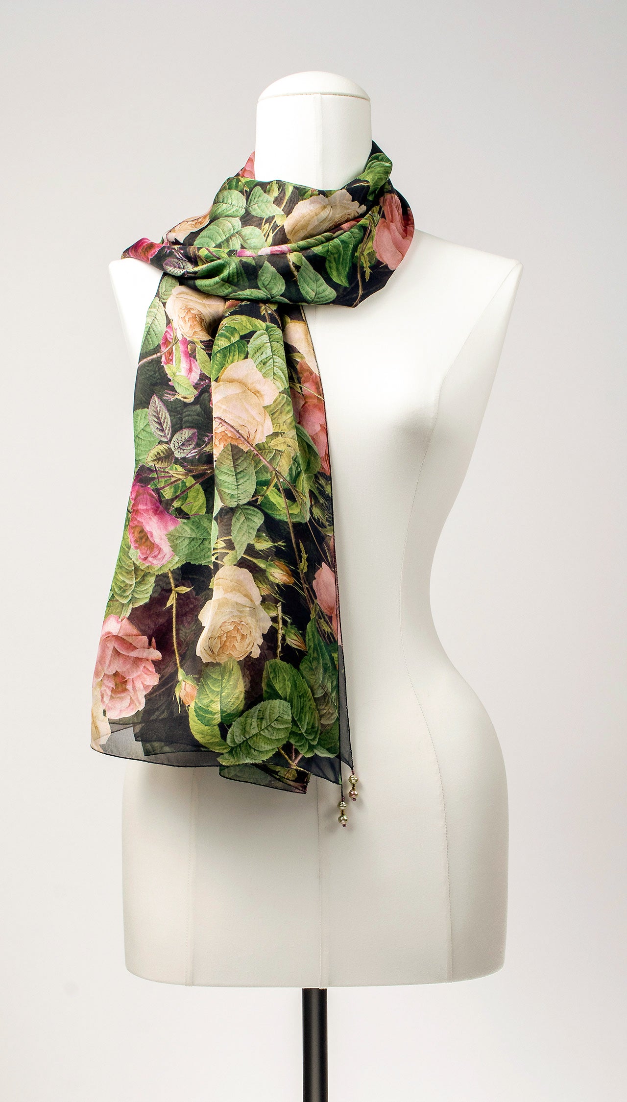 Seidentuch | Seidenschal "English Roses"