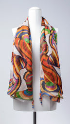 Seidentuch | Seidenschal "Funny Sombreros"