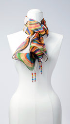 Seidentuch | Seidenschal "Funny Sombreros"