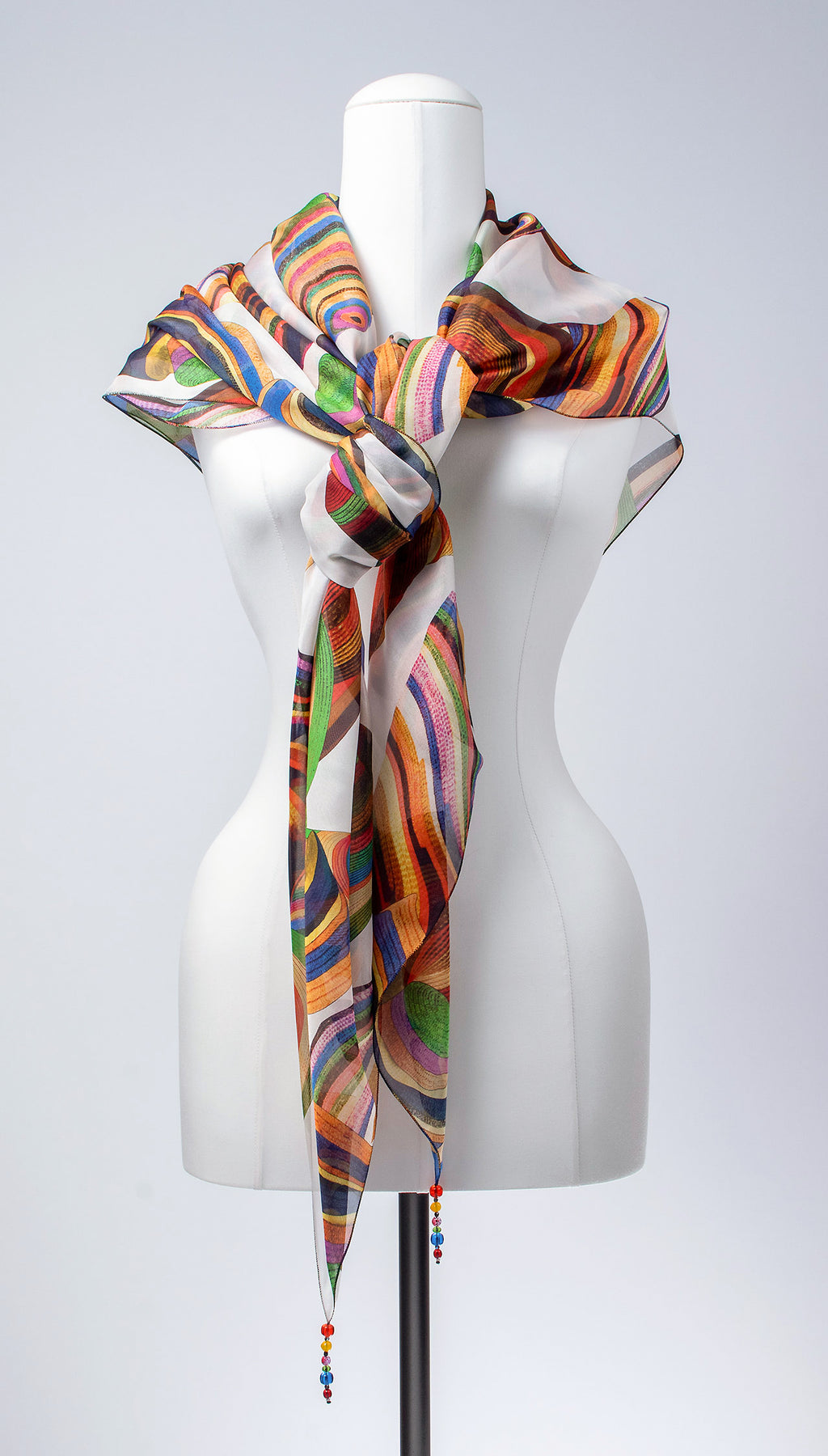 Seidentuch | Seidenschal "Funny Sombreros"