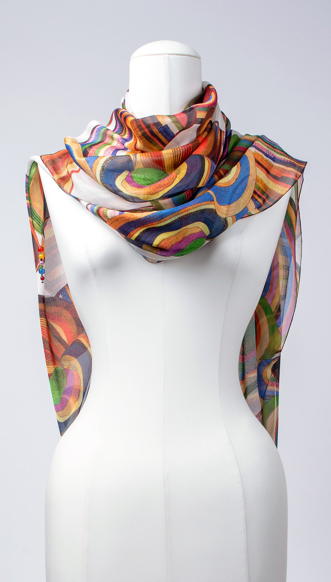 Seidentuch | Seidenschal "Funny Sombreros"