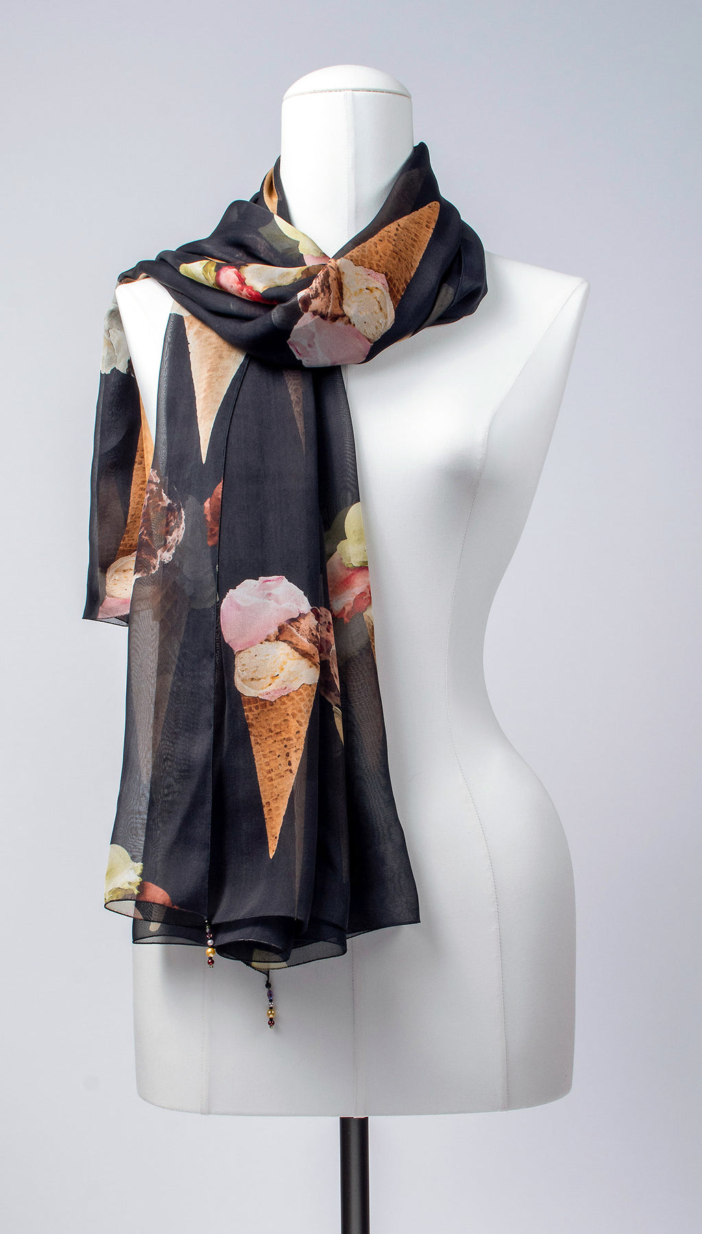 Seidentuch | Seidenschal "Gelato"