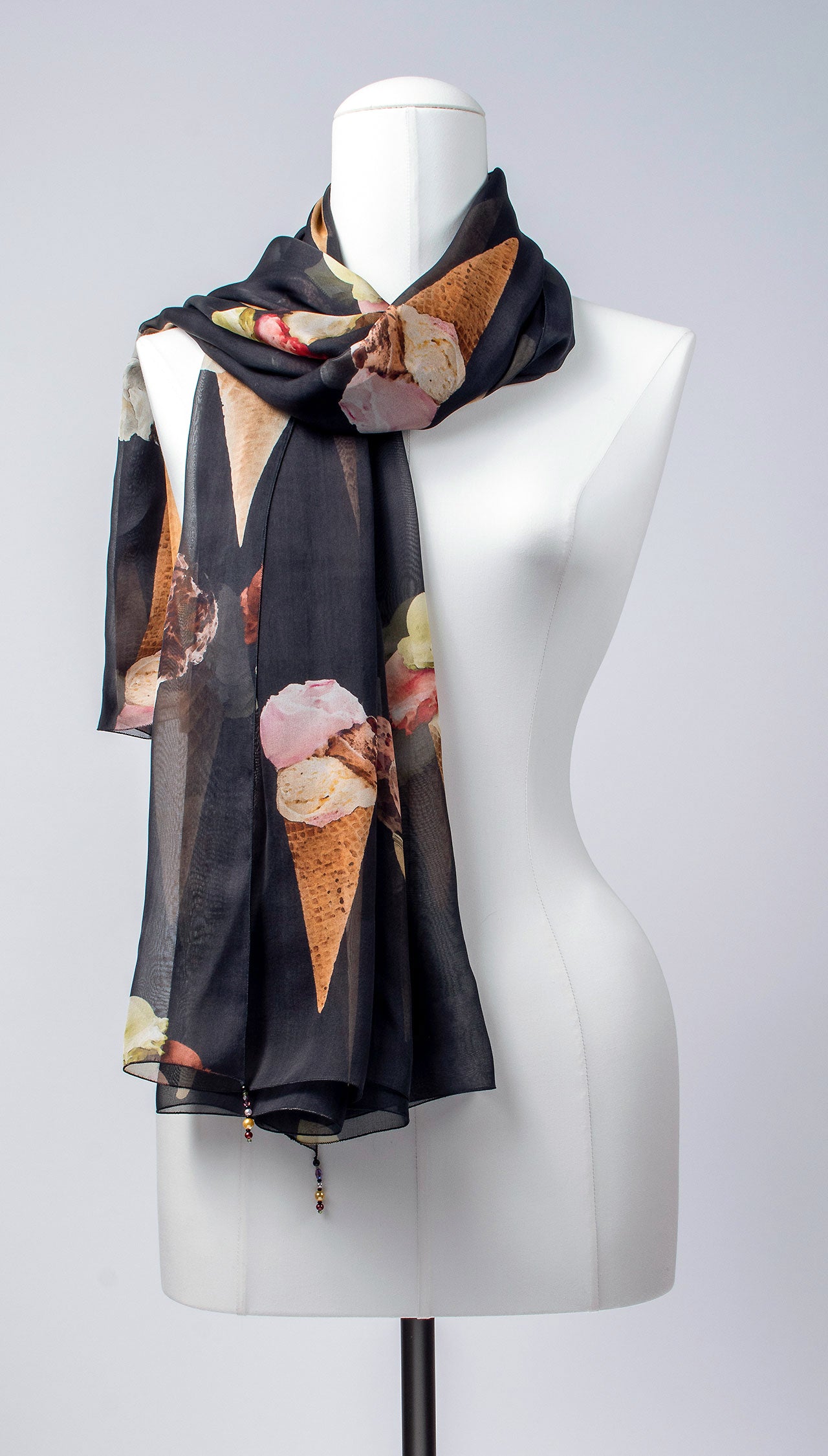 Seidentuch | Seidenschal "Gelato"