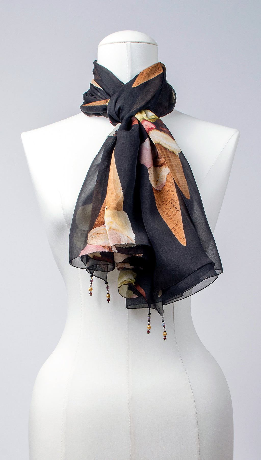 Seidentuch | Seidenschal "Gelato"