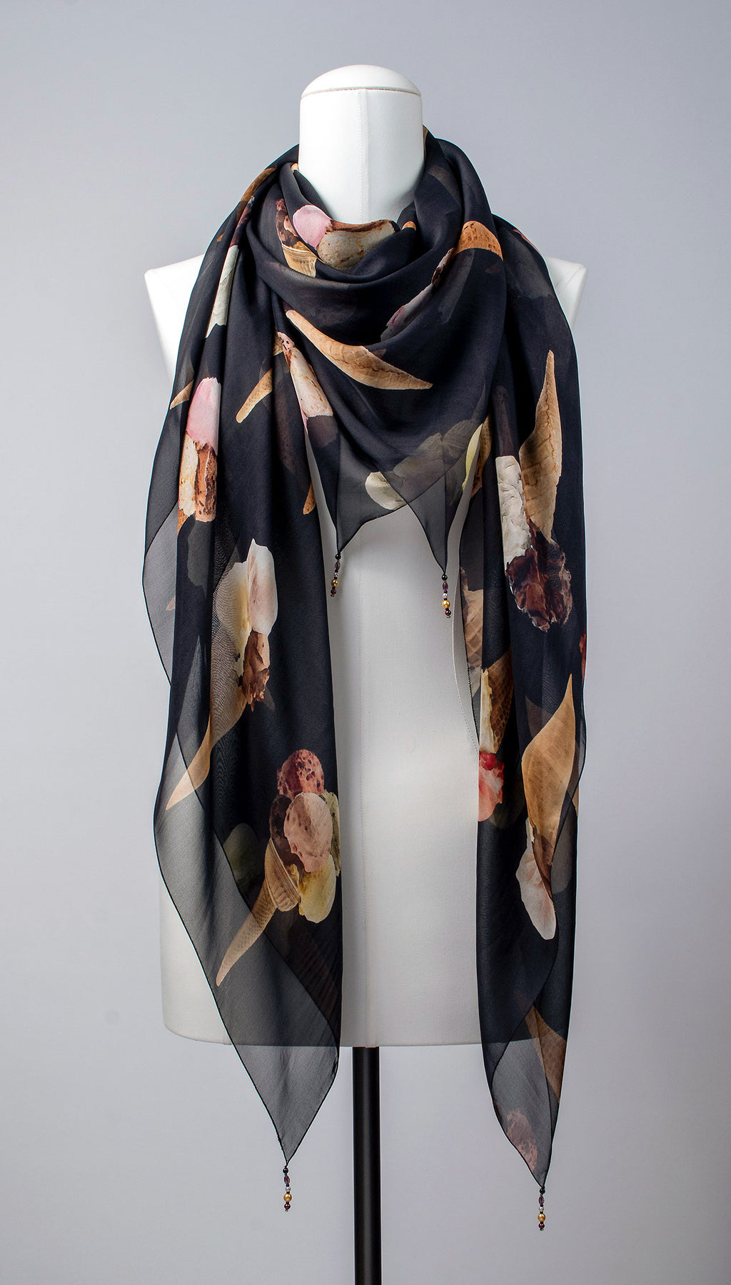 Seidentuch | Seidenschal "Gelato"