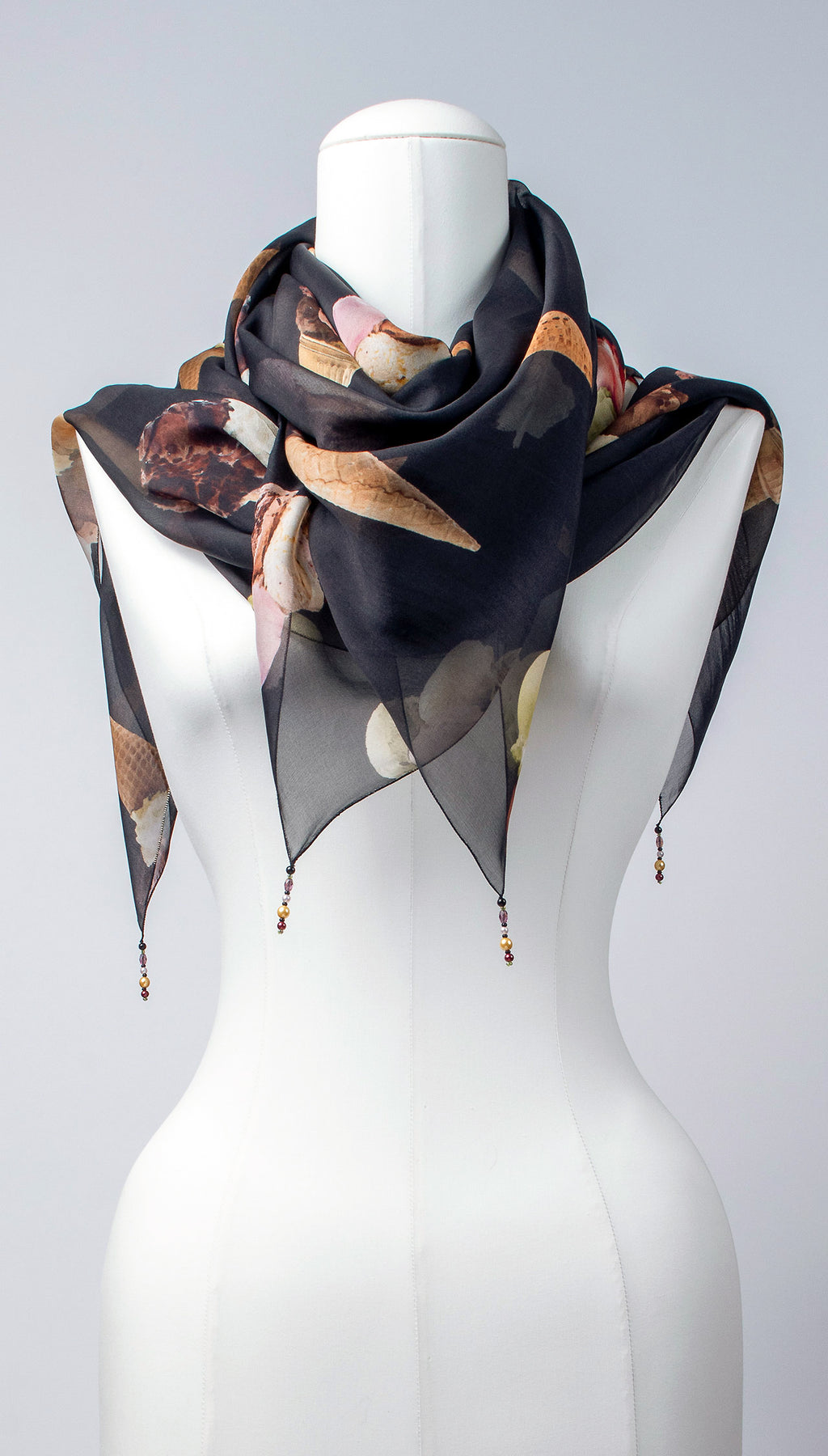 Seidentuch | Seidenschal "Gelato"