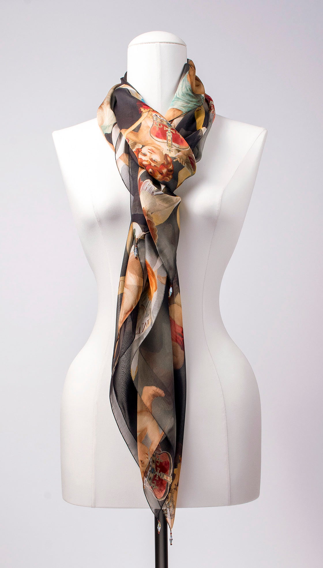 Seidentuch | Seidenschal "Guardian Angels"