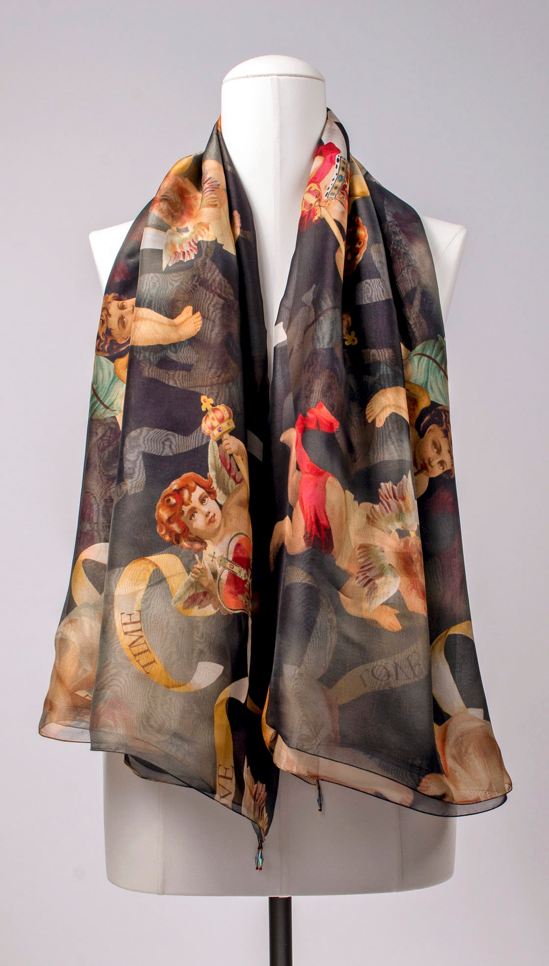 Seidentuch | Seidenschal "Guardian Angels"