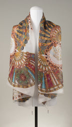 Seidentuch | Seidenschal "Magic Fans"