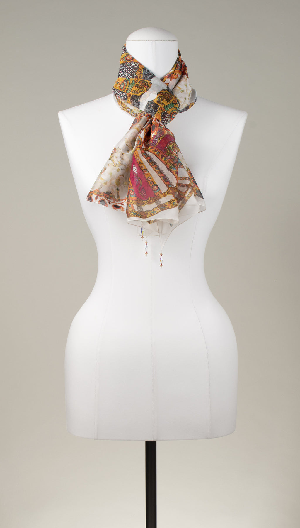 Seidentuch | Seidenschal "Magic Fans"