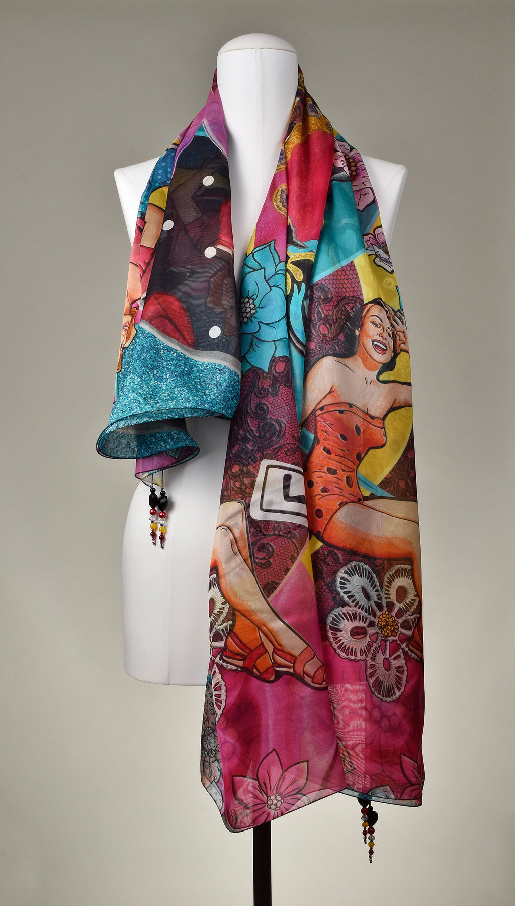 Seidentuch | Seidenschal "Marilyn"