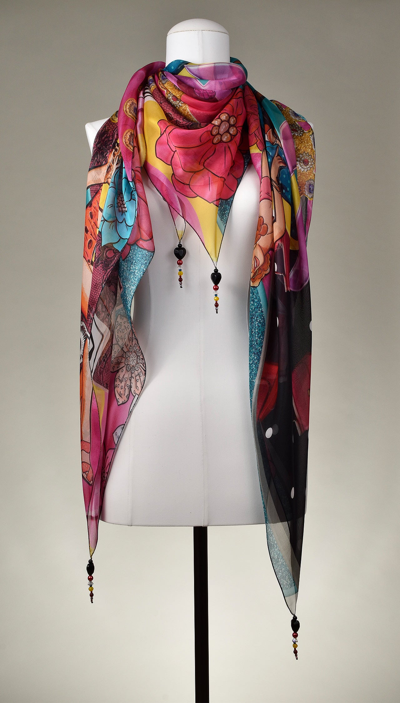 Seidentuch | Seidenschal "Marilyn"