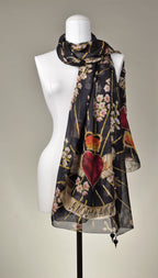 Seidentuch | Seidenschal "La Moda e Amore"