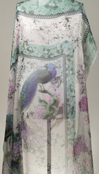 Seidentuch | Seidenschal "Peacock"
