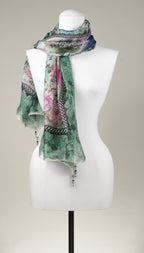 Seidentuch | Seidenschal "Peacock"
