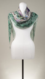 Seidentuch | Seidenschal "Peacock"