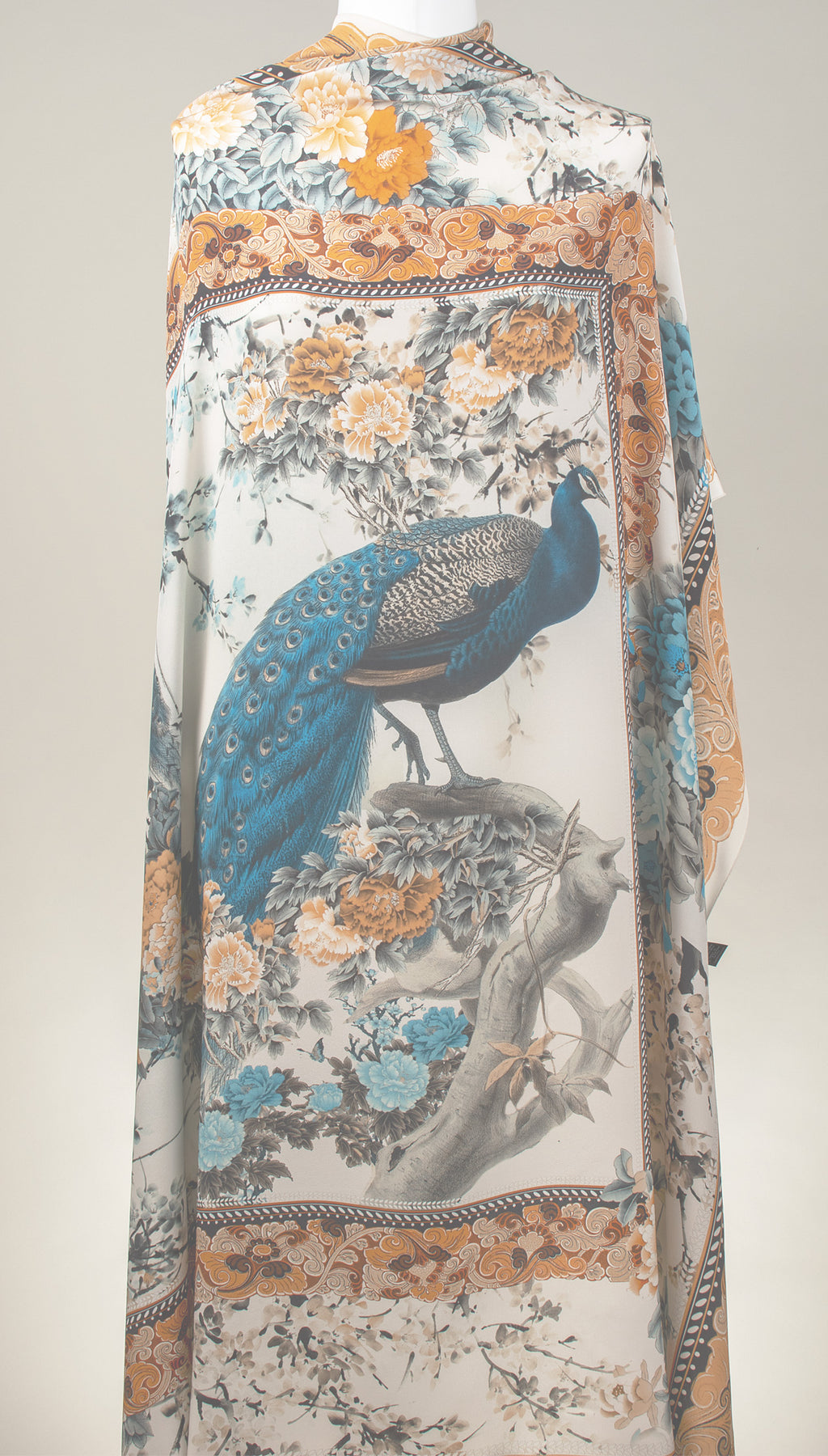 Seidentuch | Seidenschal "Peacock No. 2"