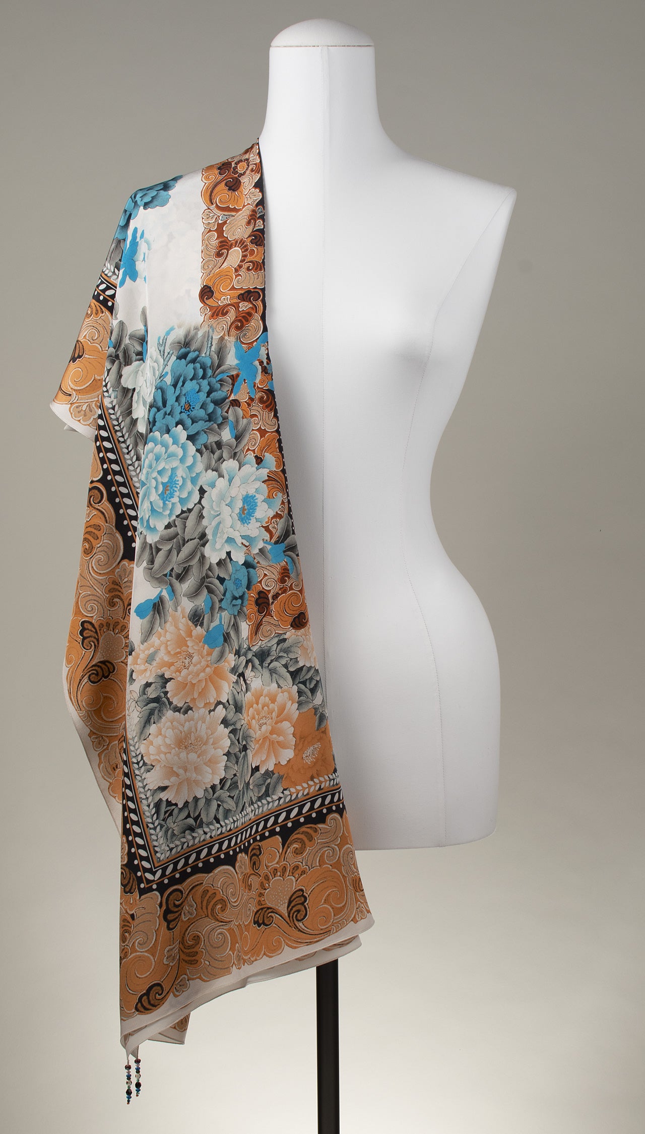 Seidentuch | Seidenschal "Peacock No. 2"