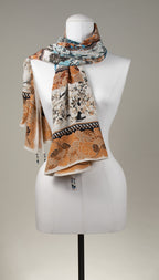 Seidentuch | Seidenschal "Peacock No. 2"