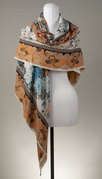 Seidentuch | Seidenschal "Peacock No. 2"