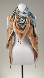 Seidentuch | Seidenschal "Peacock No. 2"