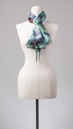 Seidentuch | Seidenschal "Pixel Shades"