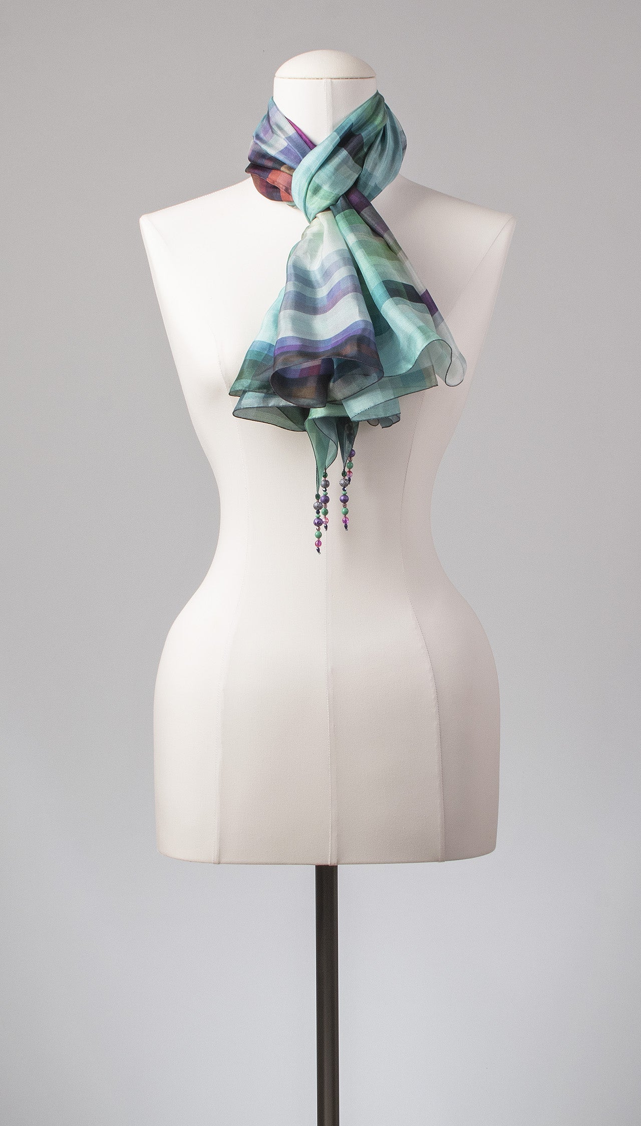 Seidentuch | Seidenschal "Pixel Shades"