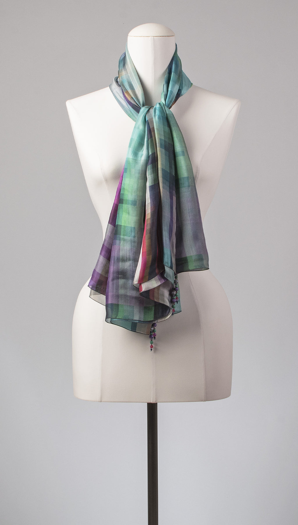 Seidentuch | Seidenschal "Pixel Shades"