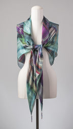 Seidentuch | Seidenschal "Pixel Shades"