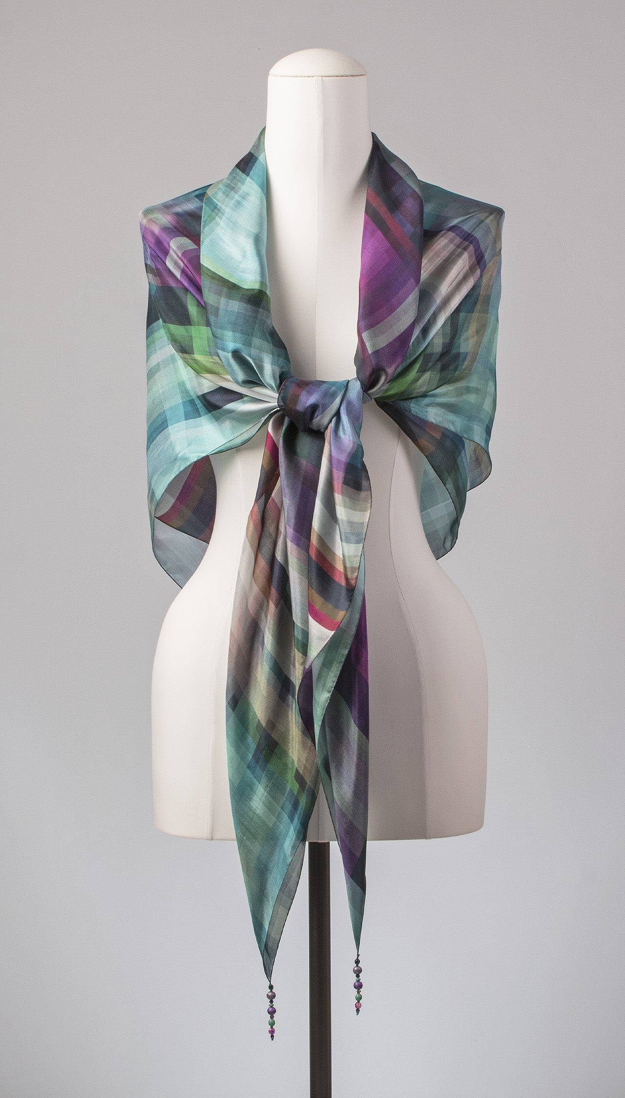 Seidentuch | Seidenschal "Pixel Shades"