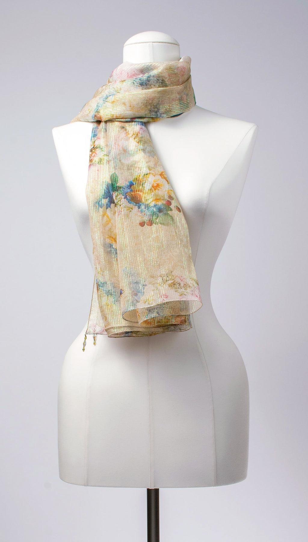 Seidentuch | Seidenschal "Tender Blossoms"